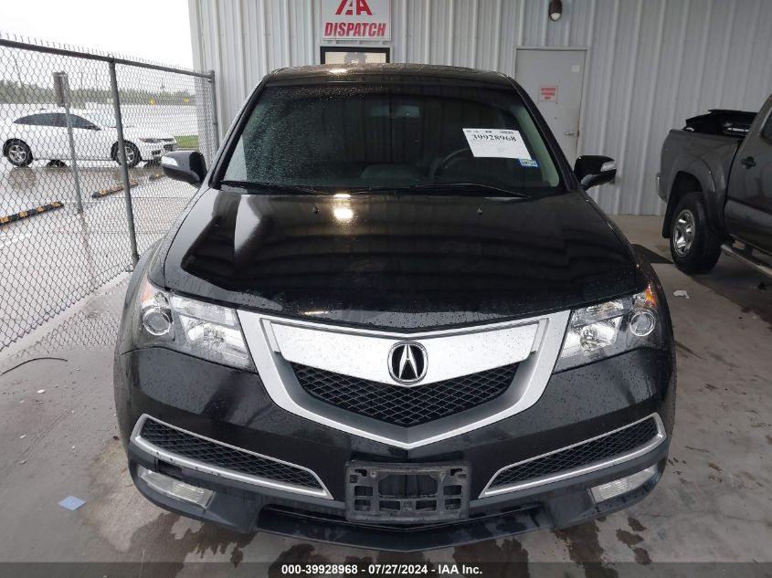 2012 Acura Mdx Technology VIN: 2HNYD2H43CH543766 Lot: 39928968