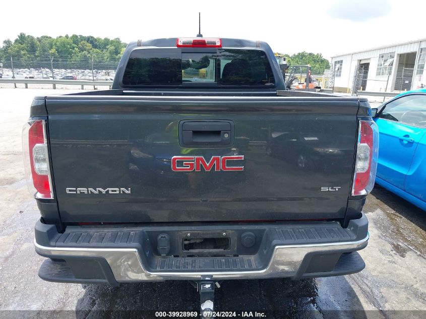 2016 GMC Canyon Slt VIN: 1GTG5DE36G1283860 Lot: 39928969