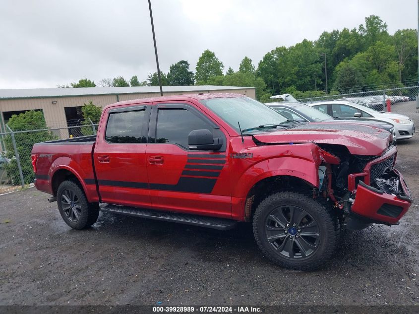 2018 Ford F-150 Xlt VIN: 1FTEW1EG1JFC91168 Lot: 39928989