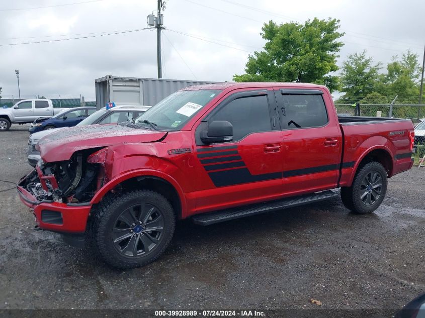 2018 Ford F-150 Xlt VIN: 1FTEW1EG1JFC91168 Lot: 39928989