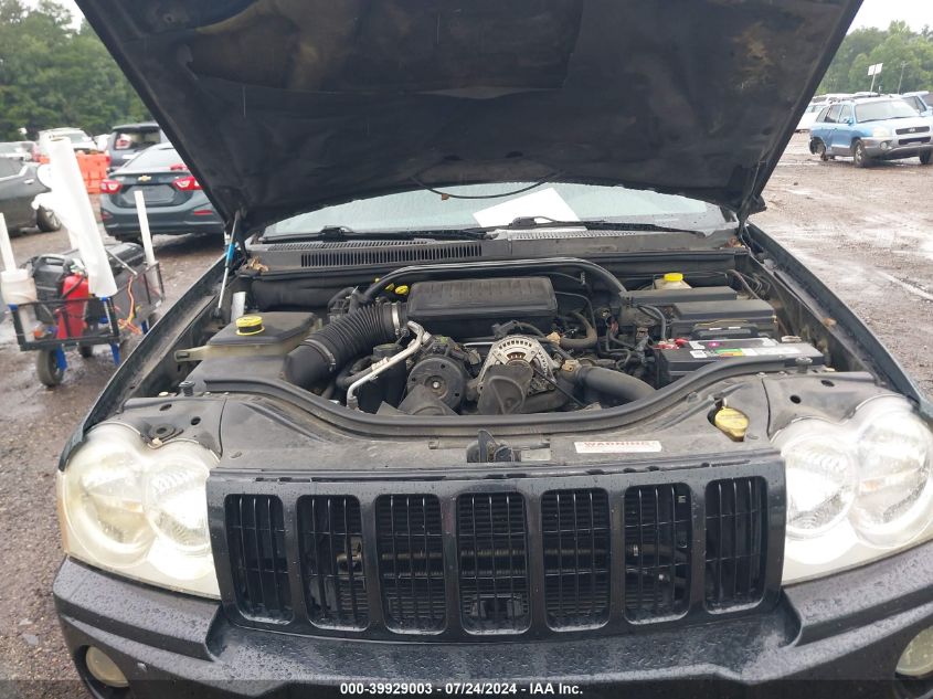 2005 Jeep Grand Cherokee Laredo VIN: 1J4HS48N15C525363 Lot: 39929003