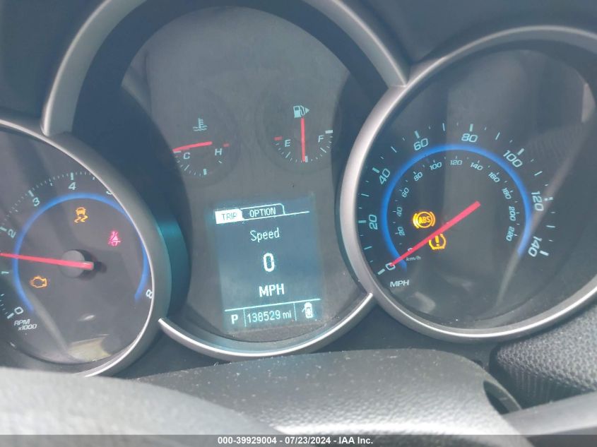 2016 Chevrolet Cruze Limited 1Lt Auto VIN: 1G1PE5SB2G7172469 Lot: 39929004