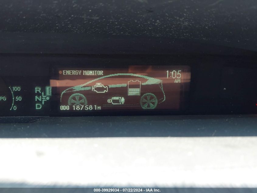 2010 Toyota Prius VIN: JTDKN3DUXA1235414 Lot: 39929034