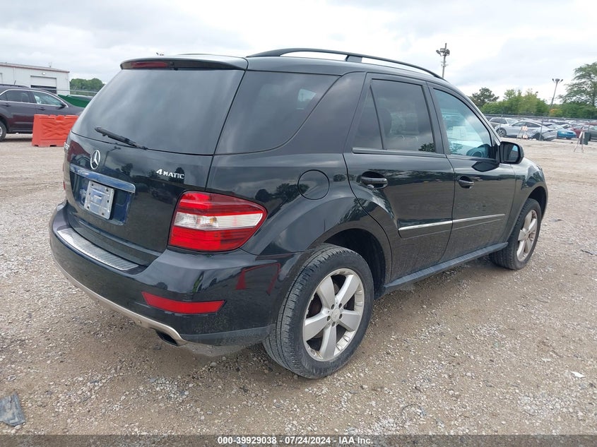 2009 Mercedes-Benz Ml 350 4Matic VIN: 4JGBB86E29A464091 Lot: 39929038