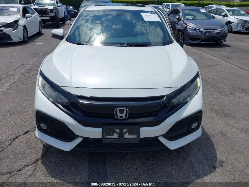 2019 Honda Civic Ex VIN: SHHFK7H64KU424645 Lot: 39929039