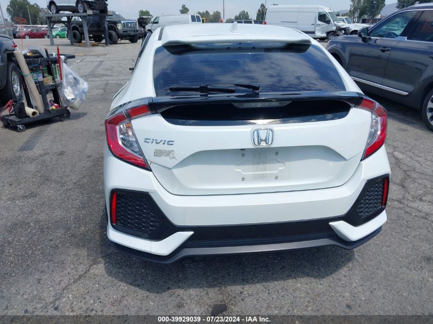 2019 Honda Civic Ex VIN: SHHFK7H64KU424645 Lot: 39929039