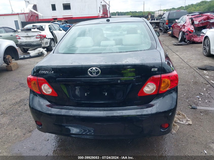 2009 Toyota Corolla S/Le/Xle VIN: 2T1BU40E59C188811 Lot: 39929053