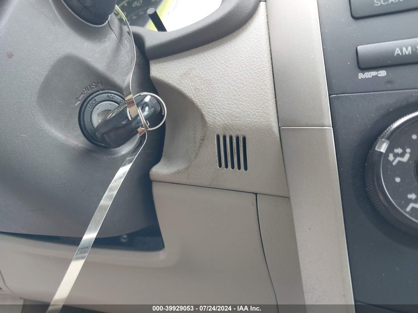 2009 Toyota Corolla S/Le/Xle VIN: 2T1BU40E59C188811 Lot: 39929053