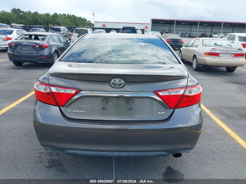 2015 Toyota Camry Se VIN: 4T1BF1FK2FU955529 Lot: 39929067