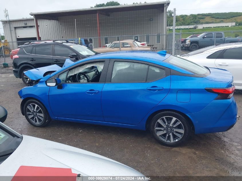 2021 Nissan Versa Sv Xtronic Cvt VIN: 3N1CN8EV7ML870129 Lot: 39929074