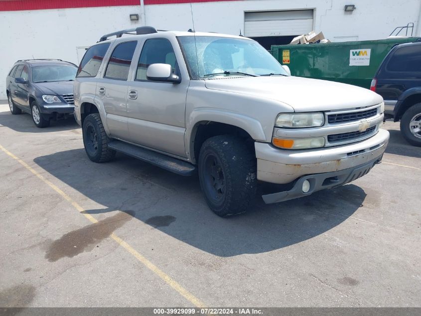 2005 Chevrolet Tahoe Z71 VIN: 1GNEK13T65R181966 Lot: 39929099