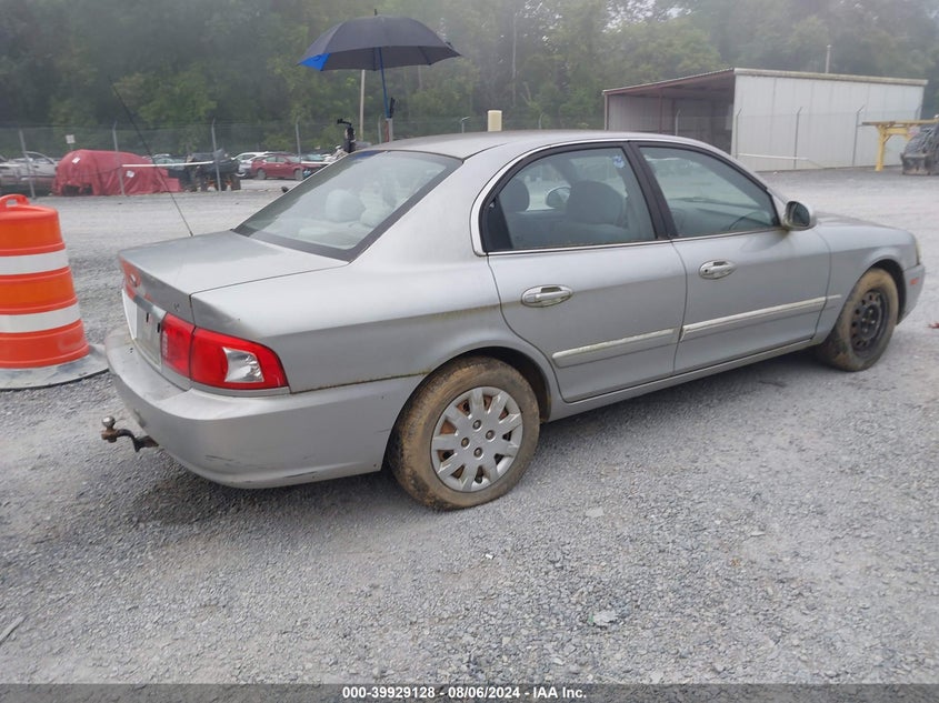 2004 Kia Optima Ex/Lx VIN: KNAGD126845289130 Lot: 39929128