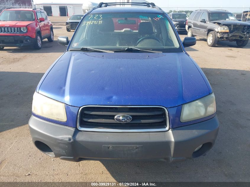 2004 Subaru Forester 2.5X VIN: JF1SG636X4H742376 Lot: 39929131