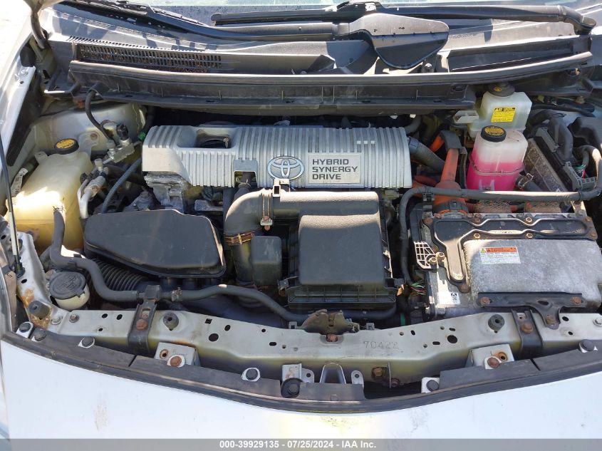 2010 Toyota Prius Ii VIN: JTDKN3DU2A1254099 Lot: 39929135