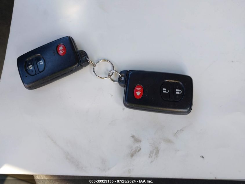 2010 Toyota Prius Ii VIN: JTDKN3DU2A1254099 Lot: 39929135