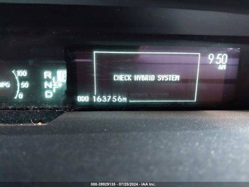 2010 Toyota Prius Ii VIN: JTDKN3DU2A1254099 Lot: 39929135