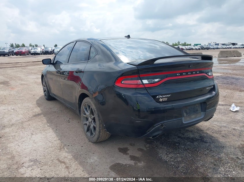 2013 Dodge Dart Sxt VIN: 1C3CDFBA3DD295866 Lot: 39929138
