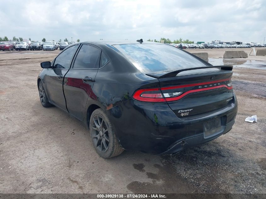 2013 Dodge Dart Sxt VIN: 1C3CDFBA3DD295866 Lot: 39929138
