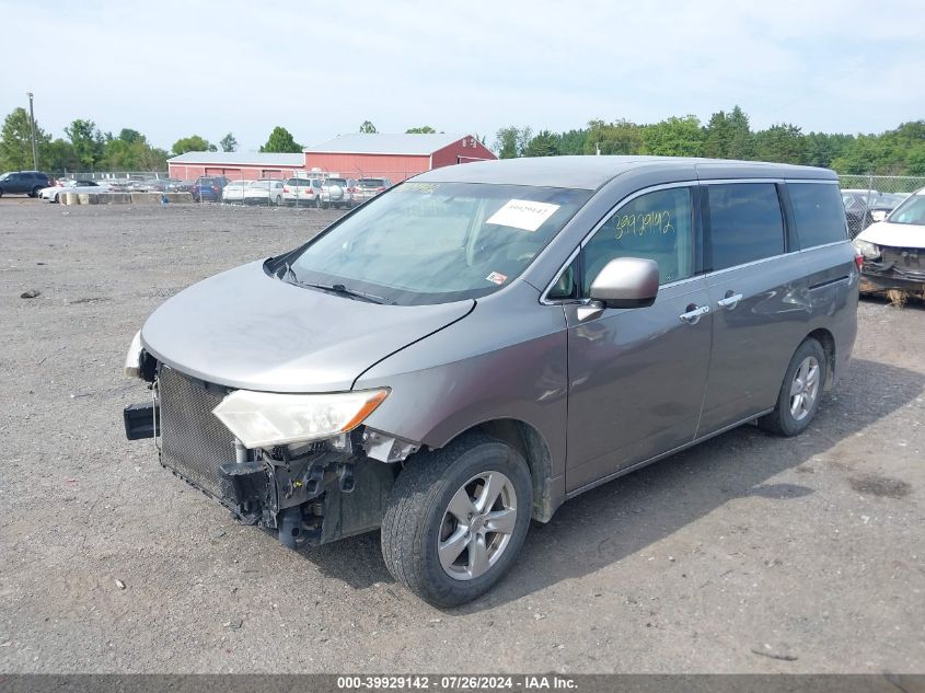 2011 Nissan Quest Sv VIN: JN8AE2KP6B9010059 Lot: 39929142