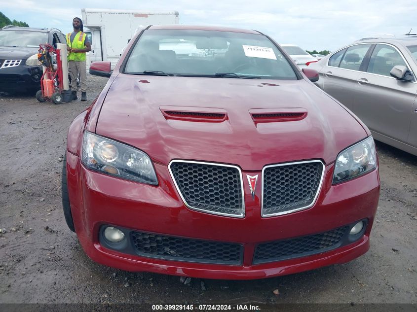 2009 Pontiac G8 Gt VIN: 6G2EC57Y09L199981 Lot: 39929145
