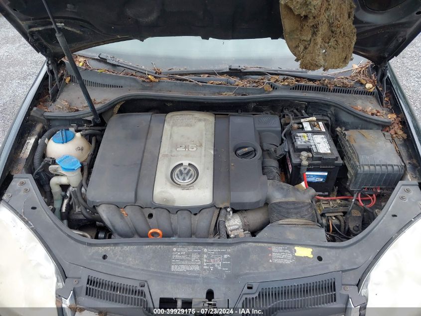 2006 Volkswagen Jetta 2.5 VIN: 3VWRF71K66M791023 Lot: 39929175