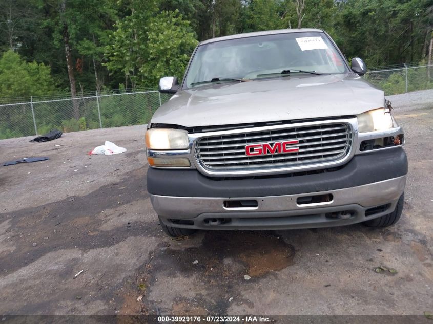 2002 GMC Sierra 2500Hd Sle VIN: 1GTHK23U82F186541 Lot: 39929176