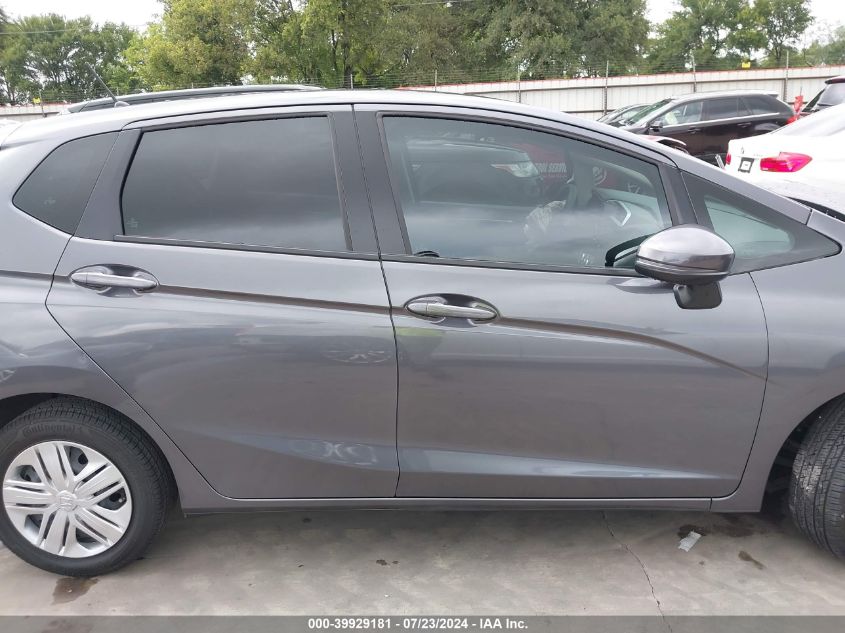 2019 Honda Fit Lx VIN: 3HGGK5H44KM731562 Lot: 39929181