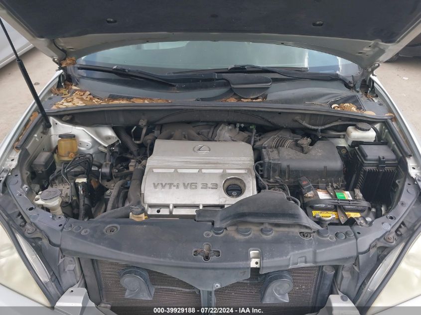 2005 Lexus Rx 330 VIN: 2T2GA31U45C027824 Lot: 39929188