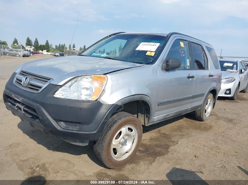2004 Honda Cr-V Lx VIN: JHLRD68564C005273 Lot: 39929189