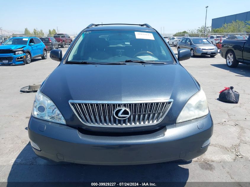 2007 Lexus Rx 350 VIN: 2T2HK31U77C019897 Lot: 39929227