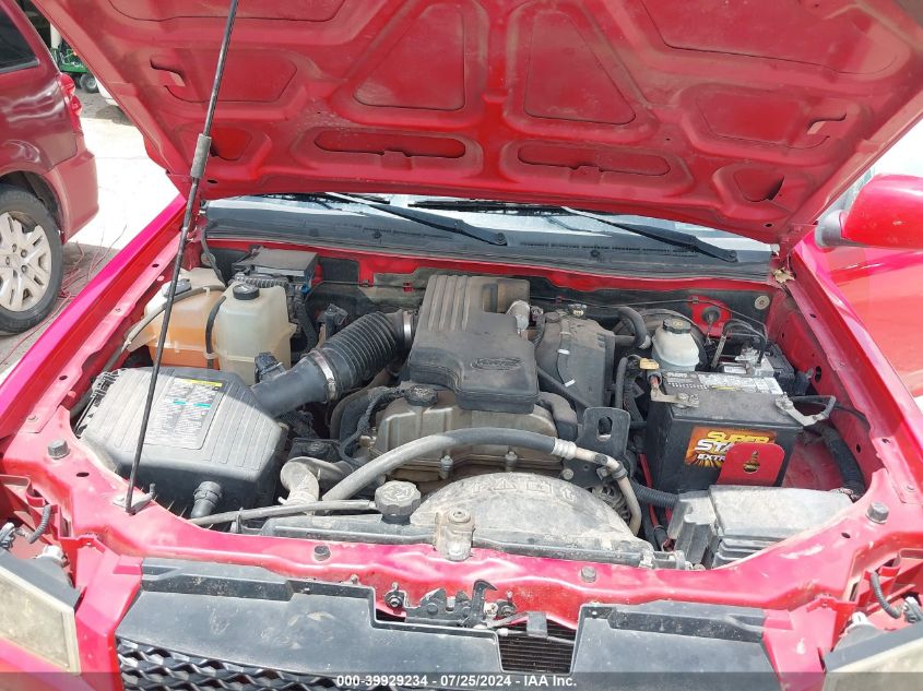 2010 Chevrolet Colorado 1Lt VIN: 1GCESCD92A8128348 Lot: 39929234