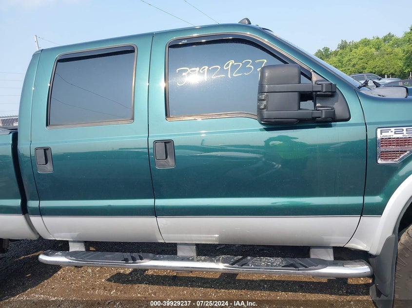 2008 Ford F-250 Fx4/Harley-Davidson/King Ranch/Lariat/Xl/Xlt VIN: 1FTSW21R38EA31578 Lot: 39929237