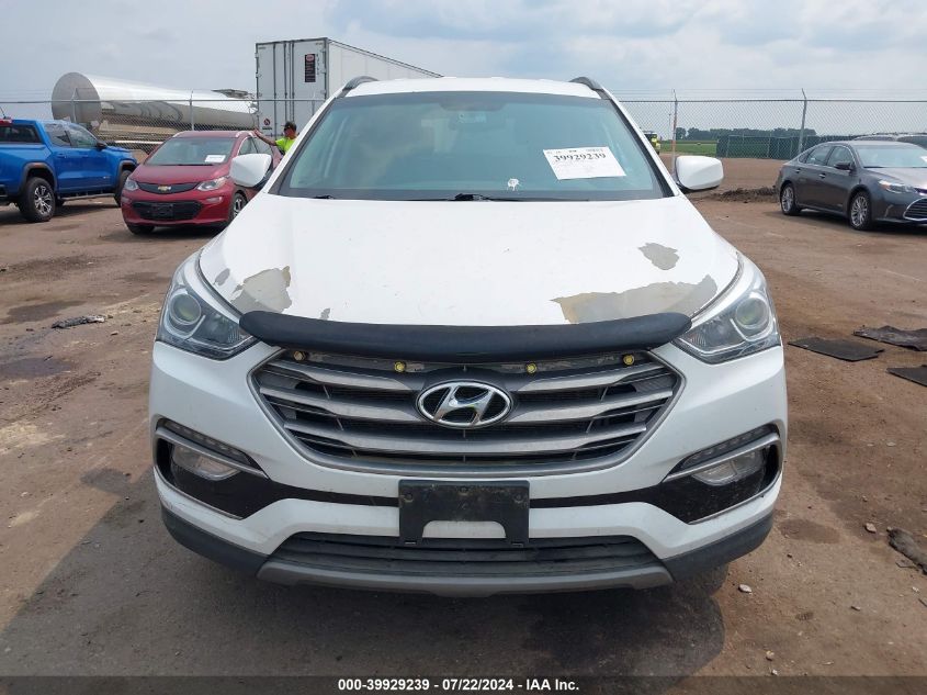 2017 Hyundai Santa Fe Sport 2.4L VIN: 5NMZUDLB6HH005683 Lot: 39929239