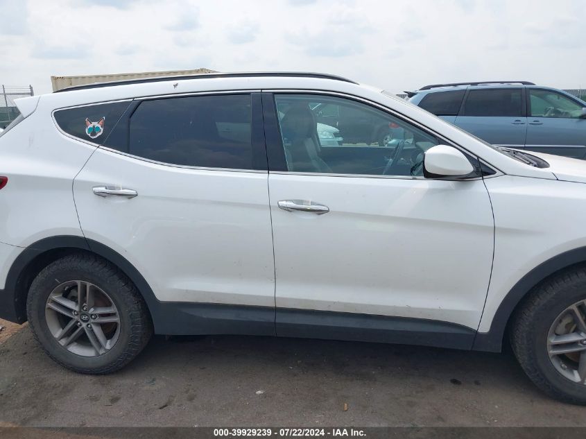 2017 Hyundai Santa Fe Sport 2.4L VIN: 5NMZUDLB6HH005683 Lot: 39929239