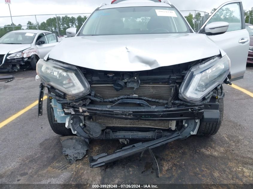 2017 Nissan Rogue S/Sv VIN: KNMAT2MTXHP536047 Lot: 39929248