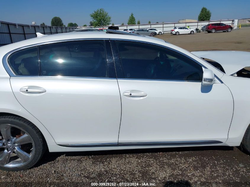 2008 Lexus Gs 350 VIN: JTHBE96SX80037476 Lot: 39929252