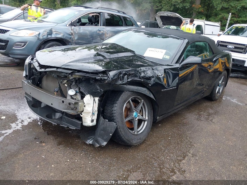 2015 Chevrolet Camaro Lt VIN: 2G1FD3D32F9247595 Lot: 39929279