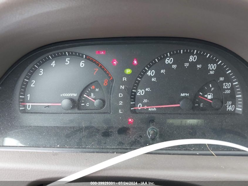 2003 Toyota Camry Le VIN: 4T1BE32K93U654871 Lot: 39929301