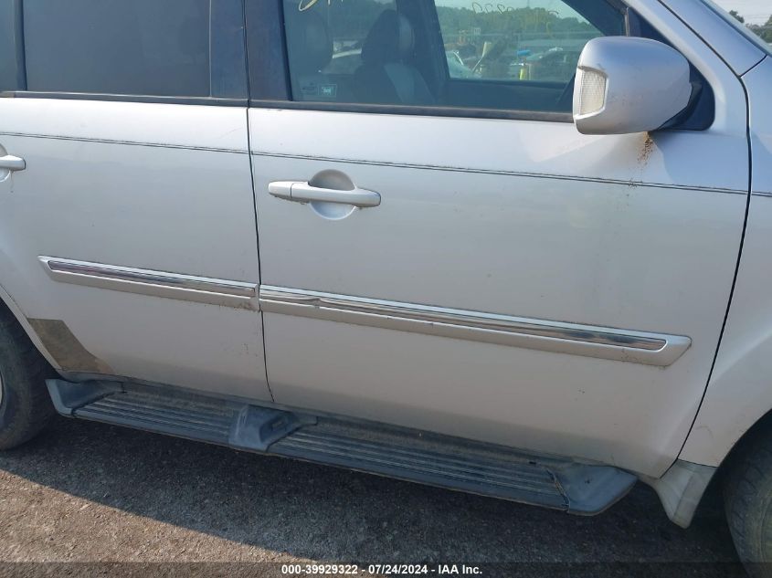 2009 Honda Pilot Touring VIN: 5FNYF48989B009118 Lot: 39929322