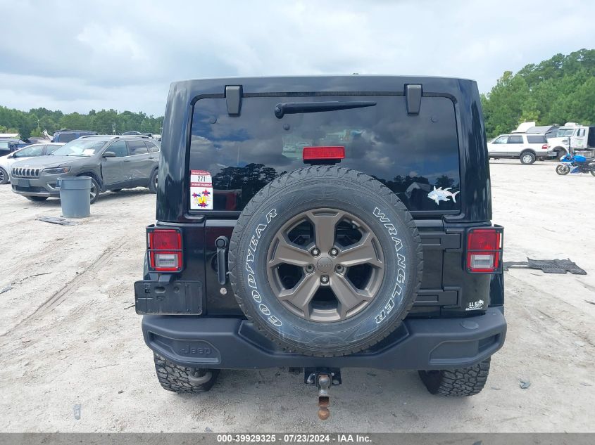 2018 Jeep Wrangler Jk Unlimited Golden Eagle 4X4 VIN: 1C4BJWDG5JL892553 Lot: 39929325