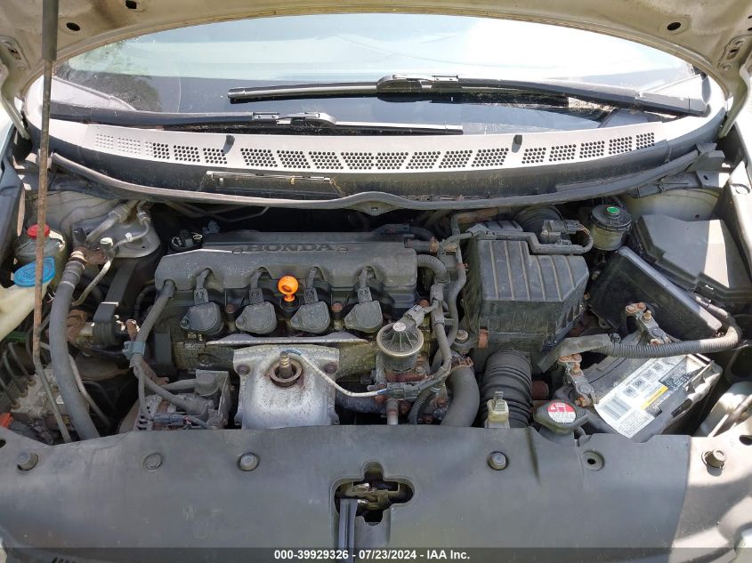 2007 Honda Civic Lx VIN: 1HGFA16567L082424 Lot: 39929326