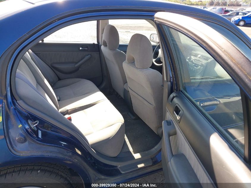 2004 Honda Civic Lx VIN: 2HGES165X4H624528 Lot: 39929350