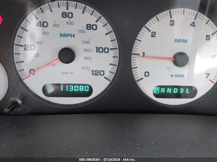 2001 Chrysler Town & Country Ex VIN: 2C8GP74L31R406271 Lot: 39929361