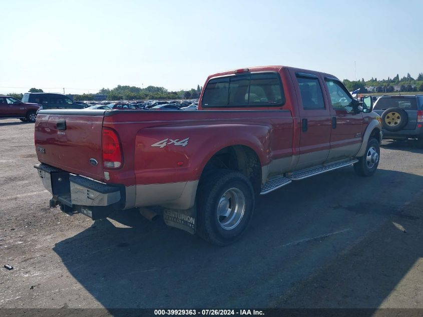 2001 Ford F-350 Lariat/Xl/Xlt VIN: 1FTWW33F21EB71363 Lot: 39929363