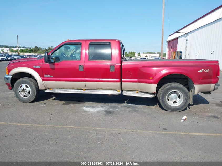 2001 Ford F-350 Lariat/Xl/Xlt VIN: 1FTWW33F21EB71363 Lot: 39929363