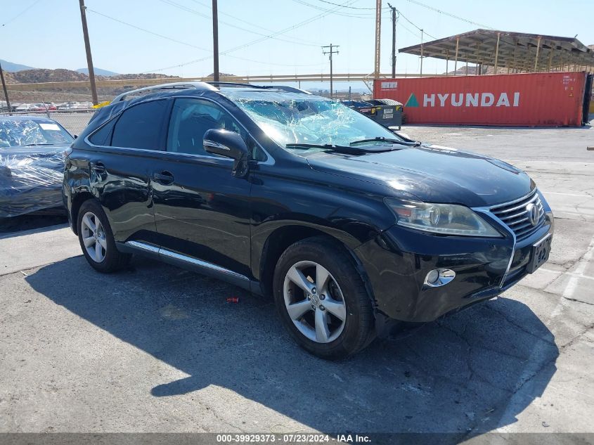 2013 Lexus Rx 350 VIN: JTJZK1BA5D2007627 Lot: 39929373