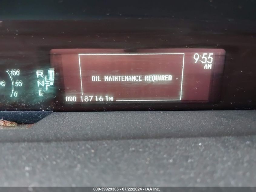 2011 Toyota Prius VIN: JTDKN3DU5B1415790 Lot: 39929385