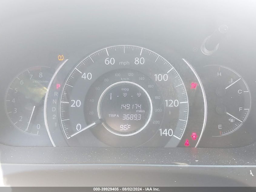 JHLRM4H52CC011509 2012 Honda Cr-V Ex