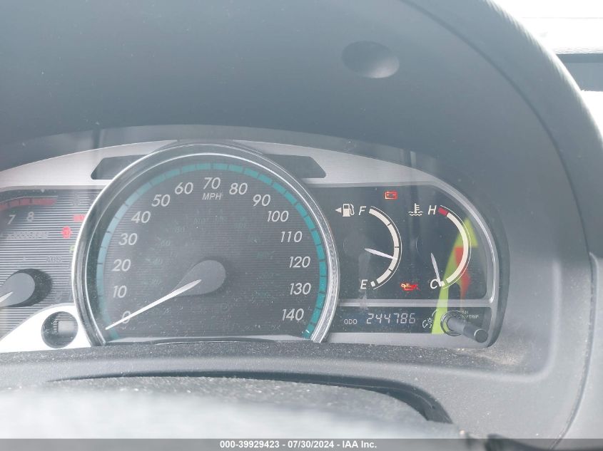 2009 Toyota Venza Base V6 VIN: 4T3ZK11A39U005412 Lot: 39929423