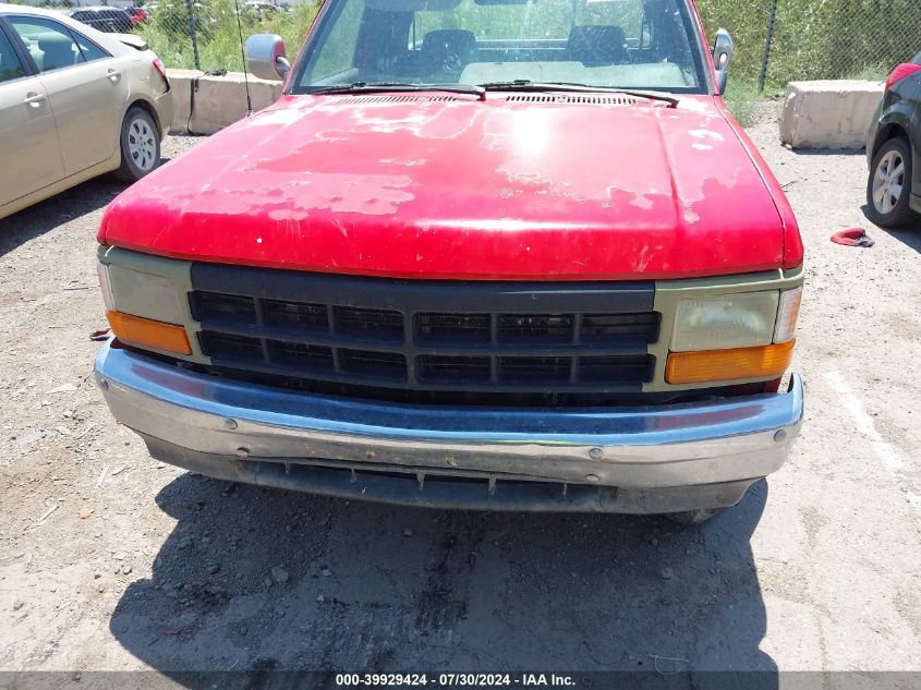 1996 Dodge Dakota VIN: 1B7GG23Y8TS527364 Lot: 39929424